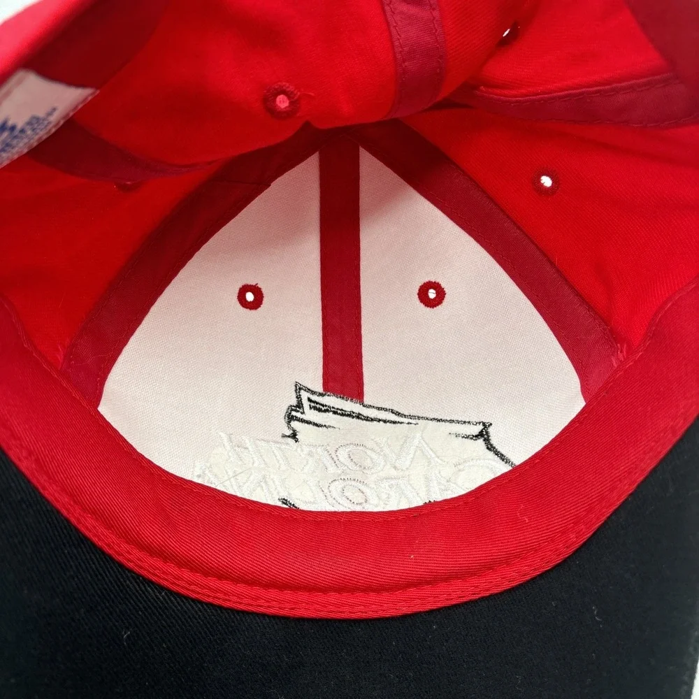 VTG The Rock North Carolina Motor Speedway‎ Rockingham Strapback Cap Hat H3